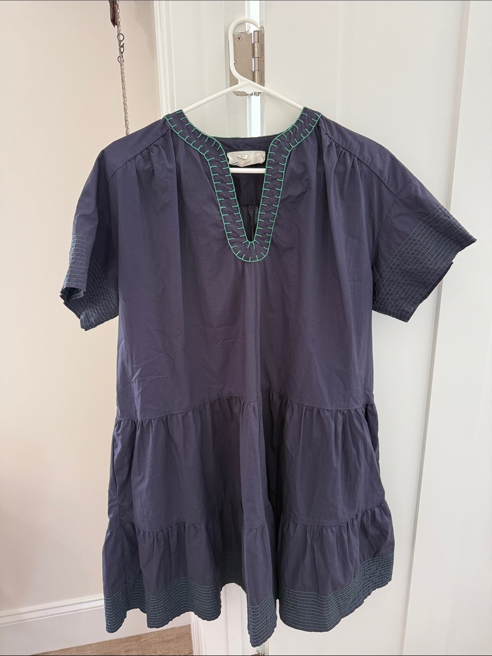 Pomander Place Navy Kinsley Dress - Picture 2 of 5